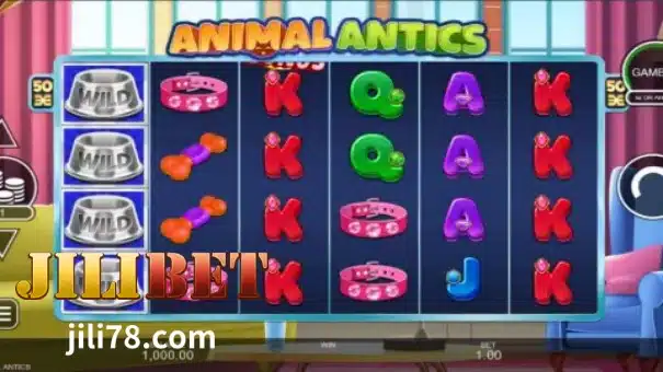 Ang Animal Antics online slot game mula sa Inspired Gaming ay nagtatampok ng mga cute na cartoonish