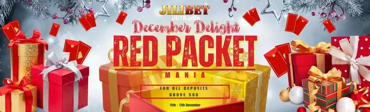 JILIBET December Joy: Red Envelope Frenzy 