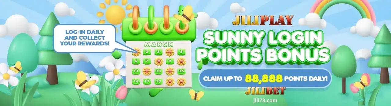Bonus ng JILIBET Sunny Login Points 