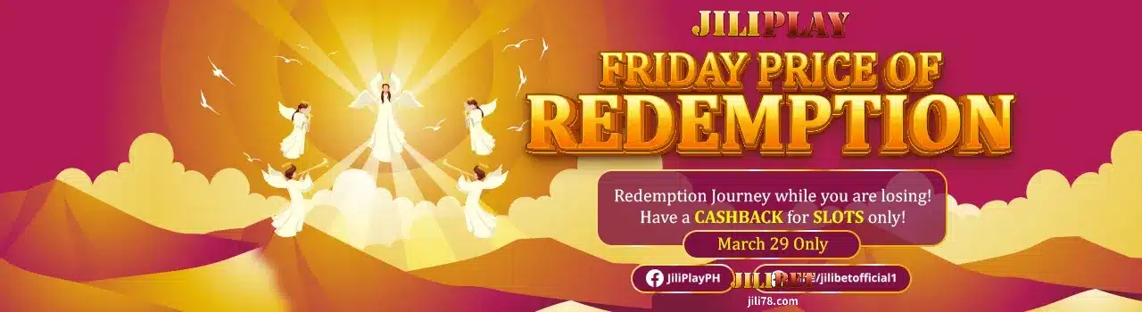 JILIBET Friday Price of Redemption 9% Cashback (RNG only) 