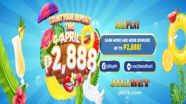 JILIBET April Deposit Count Bonus
