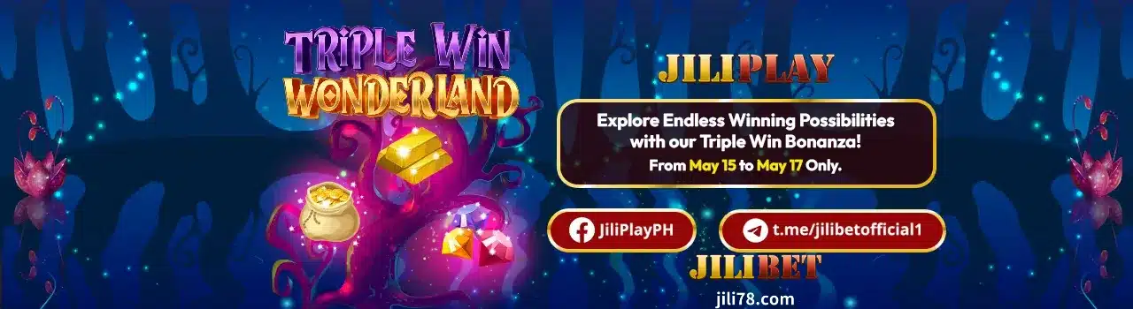 JILIBET Triple Win Wonderland